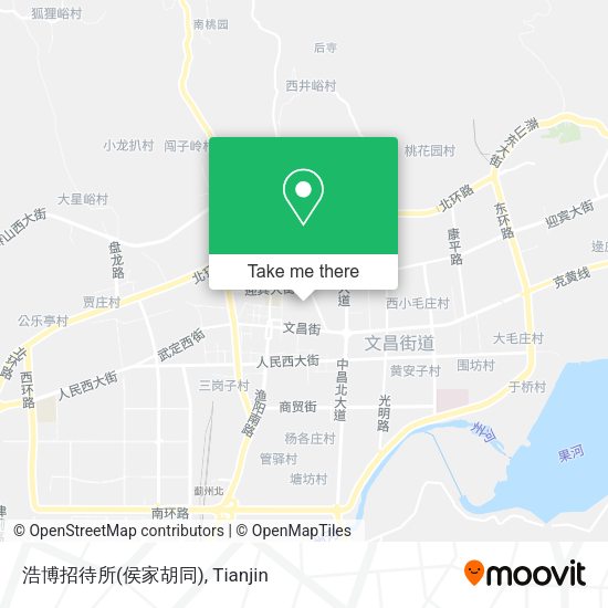浩博招待所(侯家胡同) map