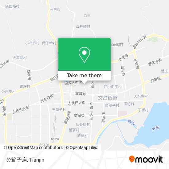 公输子庙 map