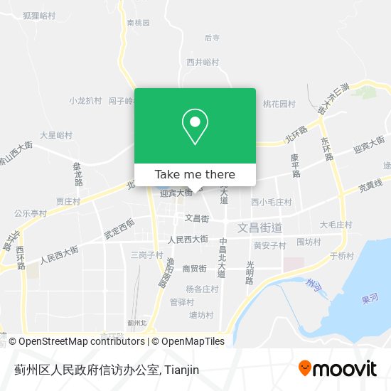 蓟州区人民政府信访办公室 map