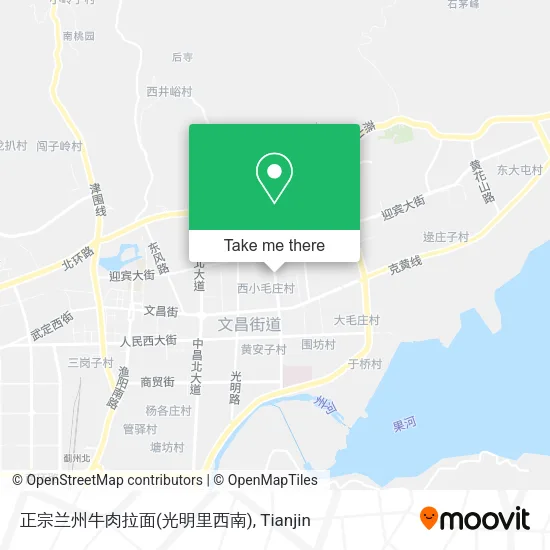 正宗兰州牛肉拉面(光明里西南) map