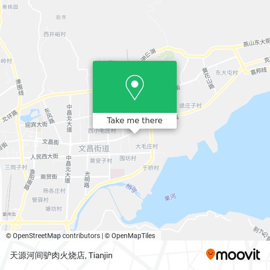 天源河间驴肉火烧店 map