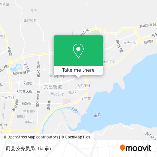 蓟县公务员局 map