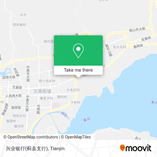 兴业银行(蓟县支行) map