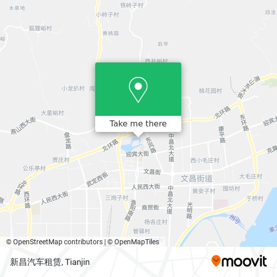 新昌汽车租赁 map