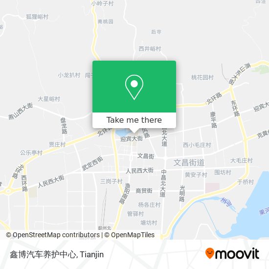 鑫博汽车养护中心 map