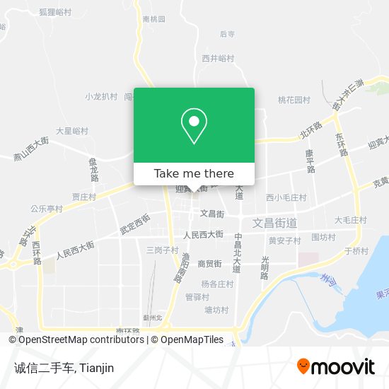 诚信二手车 map