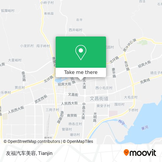 友福汽车美容 map