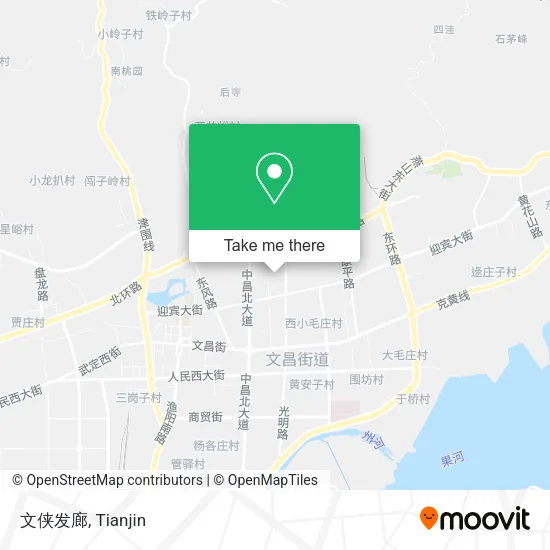 文侠发廊 map