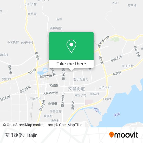 蓟县建委 map