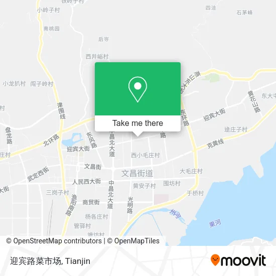 迎宾路菜市场 map