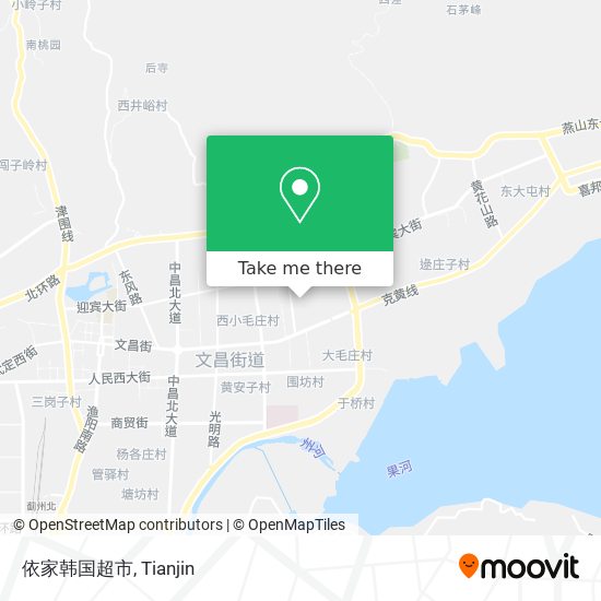 依家韩国超市 map