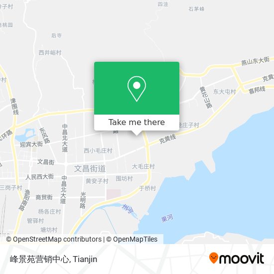 峰景苑营销中心 map