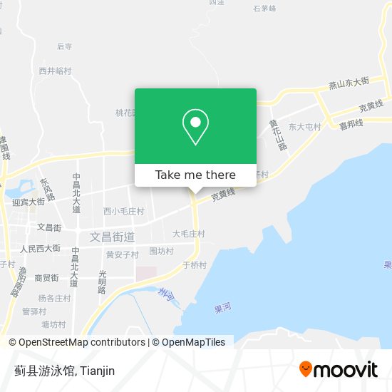 蓟县游泳馆 map