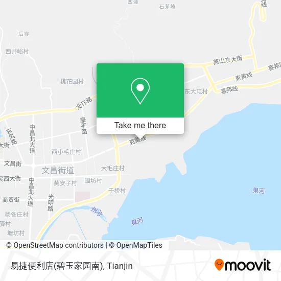 易捷便利店(碧玉家园南) map
