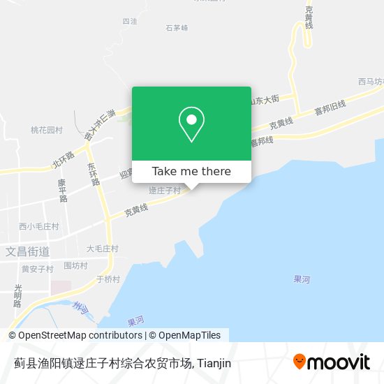 蓟县渔阳镇逯庄子村综合农贸市场 map