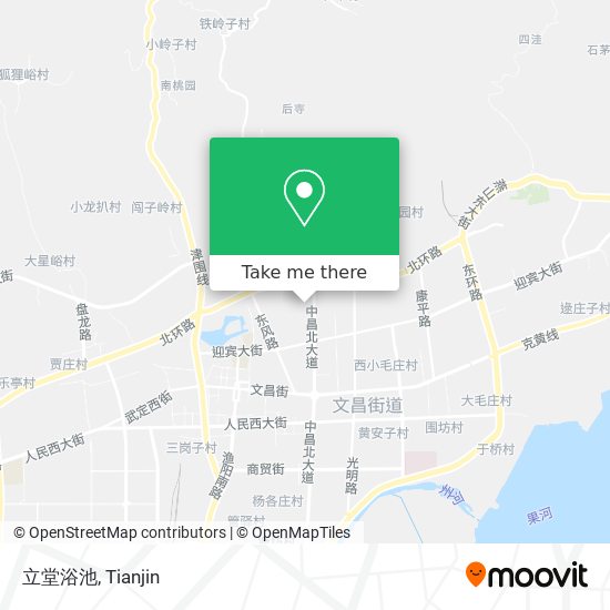 立堂浴池 map