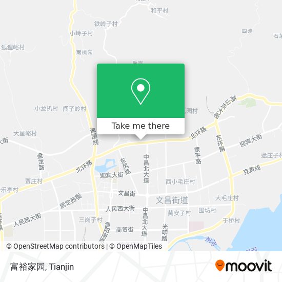 富裕家园 map