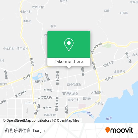 蓟县乐居住宿 map
