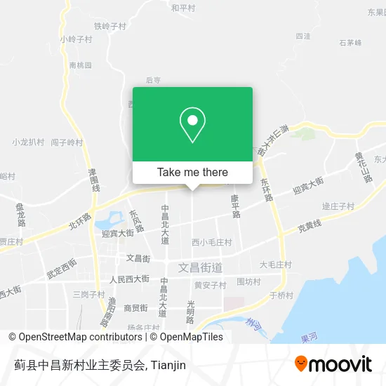 蓟县中昌新村业主委员会 map