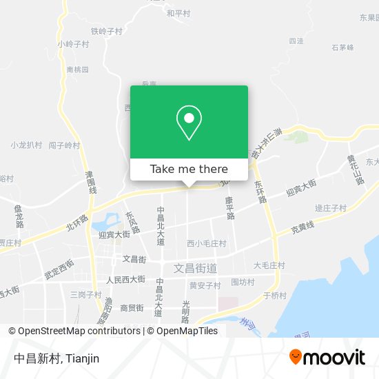 中昌新村 map