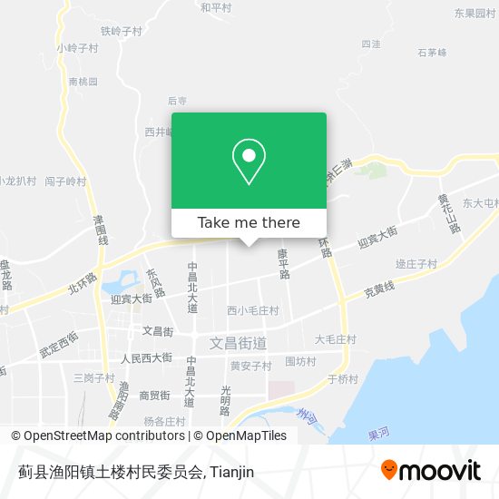 蓟县渔阳镇土楼村民委员会 map