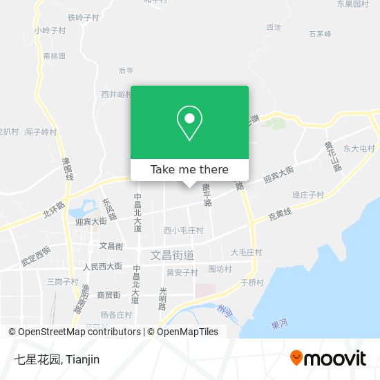 七星花园 map