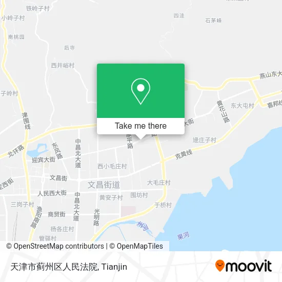 天津市蓟州区人民法院 map