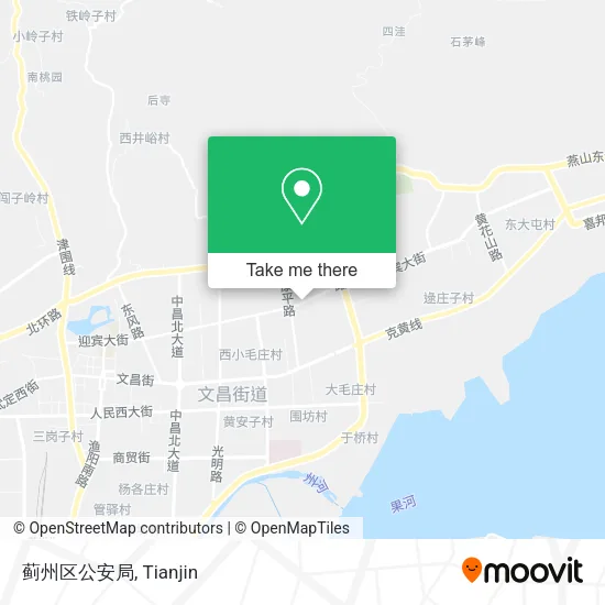 蓟州区公安局 map