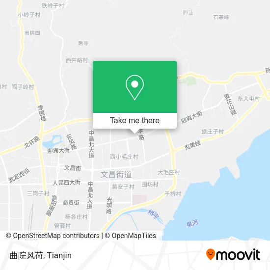 曲院风荷 map
