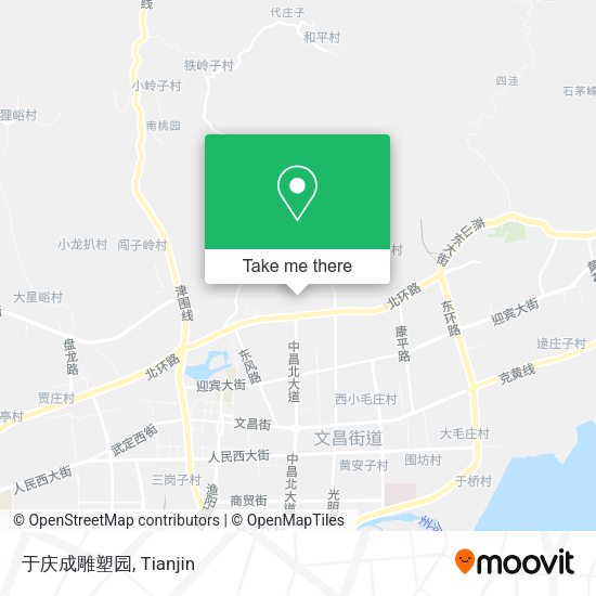 于庆成雕塑园 map