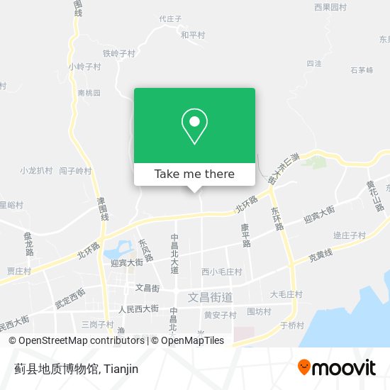 蓟县地质博物馆 map