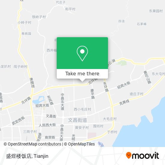 盛煜楼饭店 map