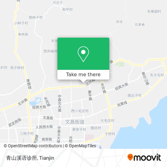 青山溪语诊所 map
