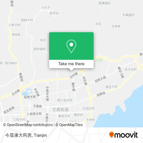 今晨康大药房 map