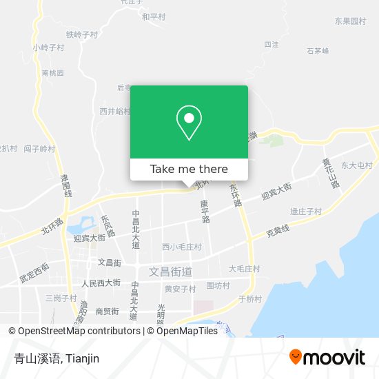青山溪语 map