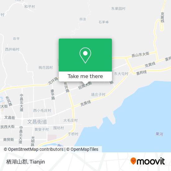栖湖山郡 map