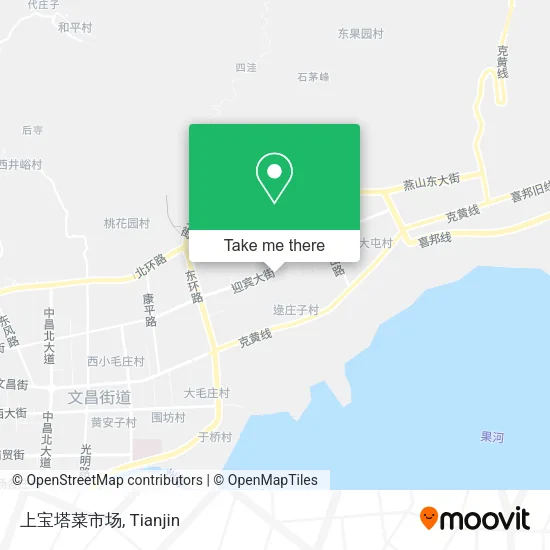 上宝塔菜市场 map
