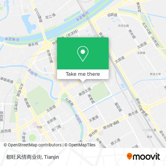 都旺风情商业街 map