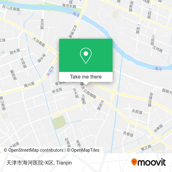 天津市海河医院-X区 map
