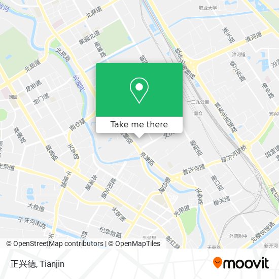 正兴德 map