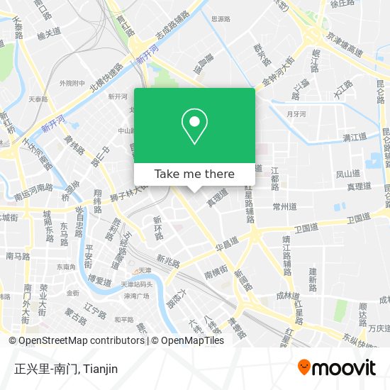正兴里-南门 map