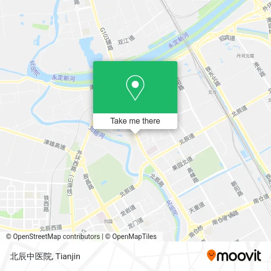 北辰中医院 map