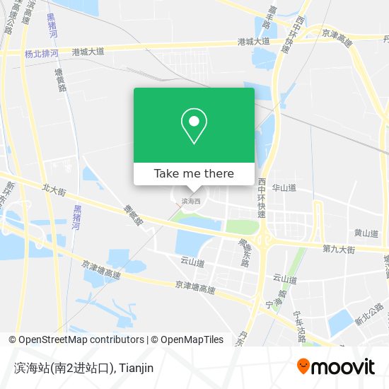 滨海站(南2进站口) map