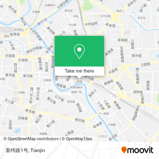 新纬路1号 map