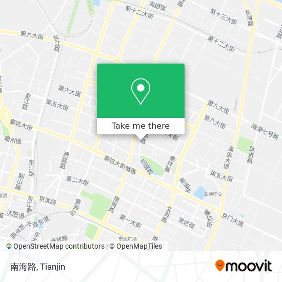 南海路 map