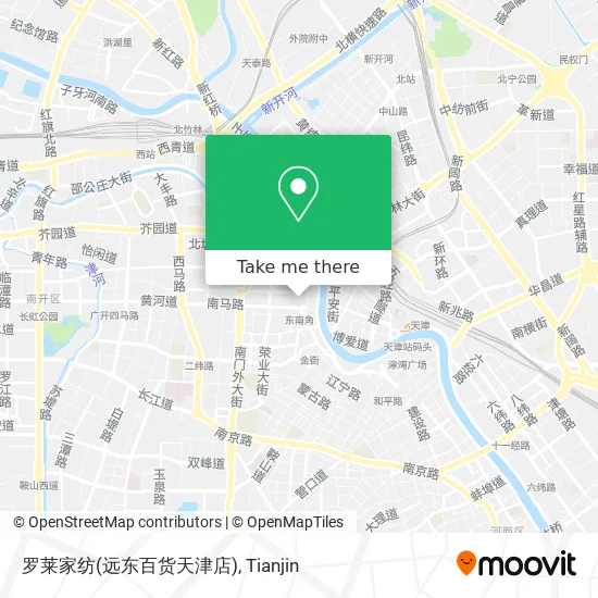 罗莱家纺(远东百货天津店) map