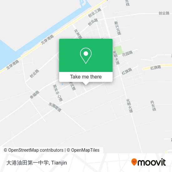 大港油田第一中学 map