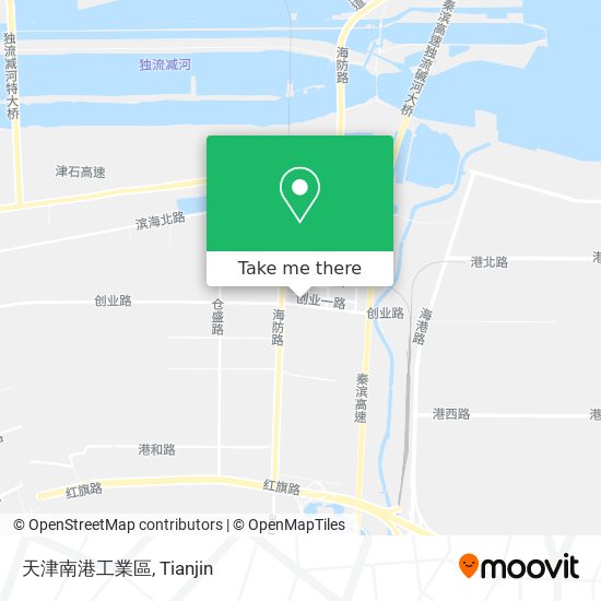 天津南港工業區 map