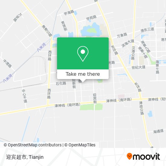 迎宾超市 map