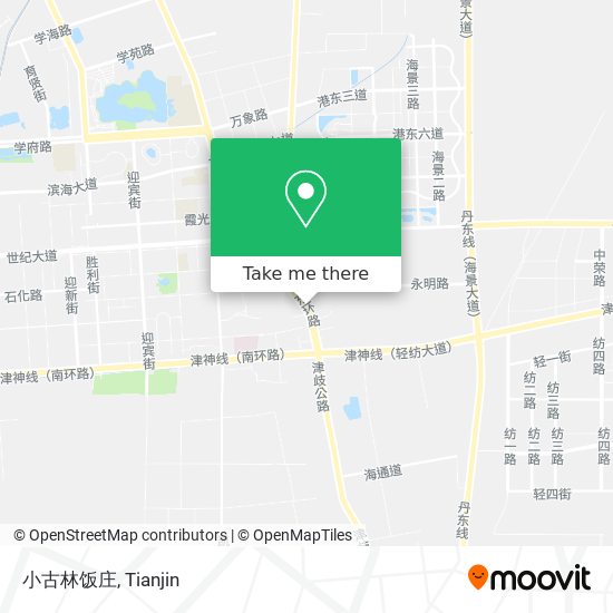 小古林饭庄 map